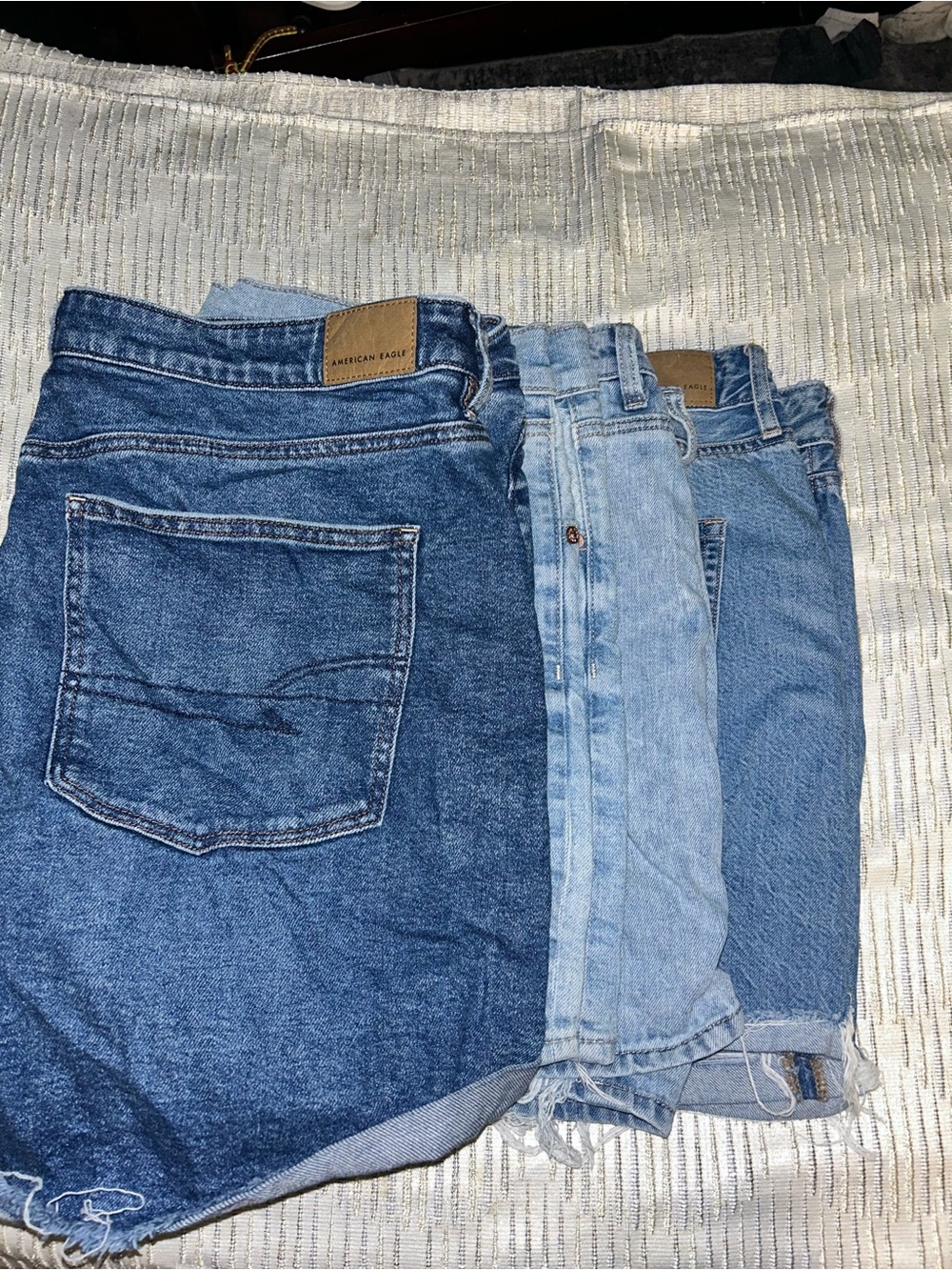 AE Outfitters Plus Size Women’sBlue Denim shorts- Classic & Light Wash Options